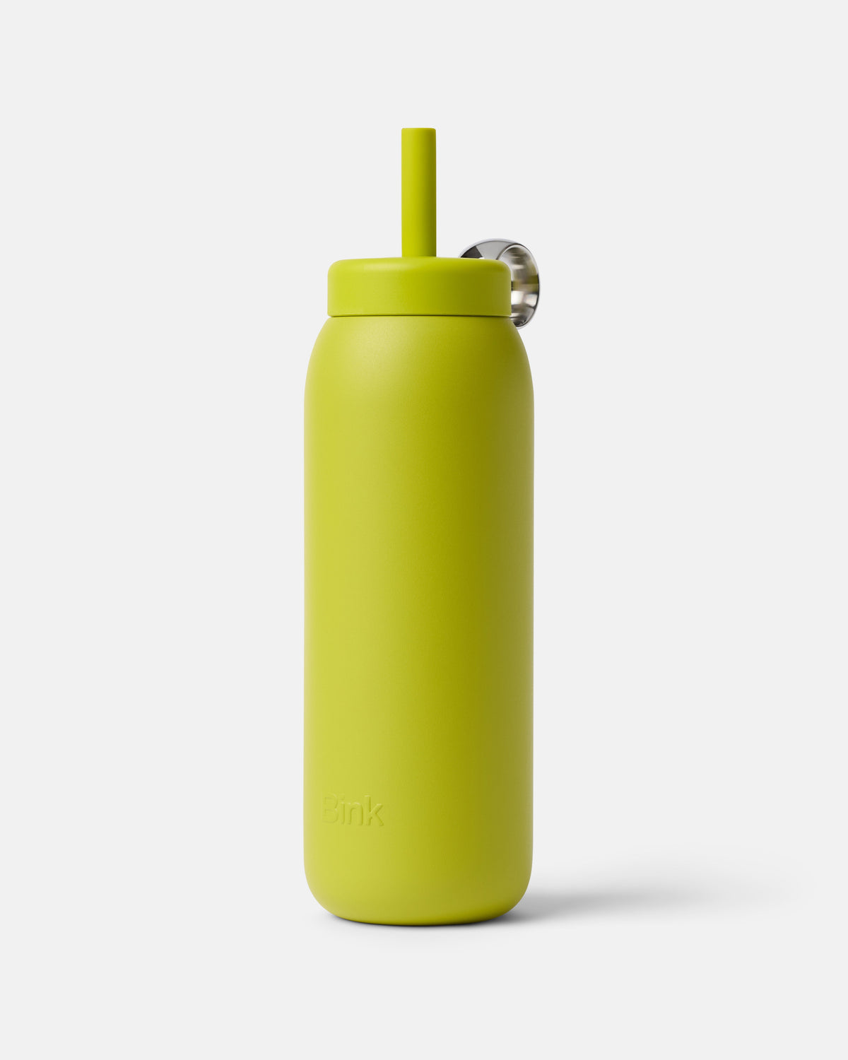 Stainless Straw Cap 24oz Chartreuse
